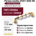 Ручка скоба 2537-030-96, материал Замак, отделка Золото Хрусталь, 34*21*112 мм
