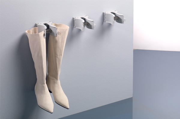 Зажим-держатель для обуви 121/A, материал Пластик, цвет Серый, отделка Пластик