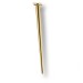 Опора мебельная 1180 BONE Leg 710 мм Gold, материал Замак, отделка Золото