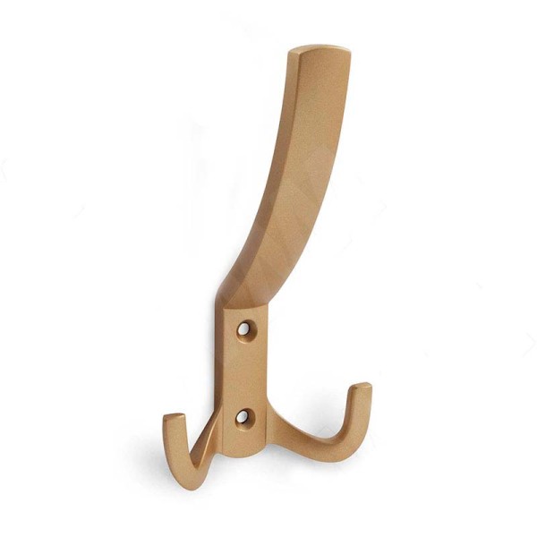 Крючок HK.17.GA, материал Замак, отделка Золото, 146*77*57,5 мм