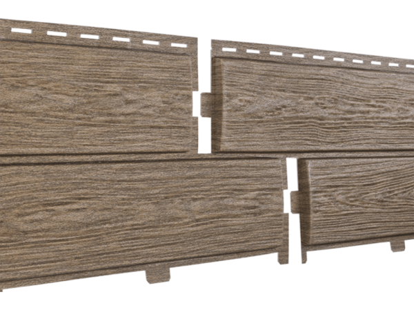 Фасадная панель Ю-пласт, Хокла, Цвет: Медовая Лиственница