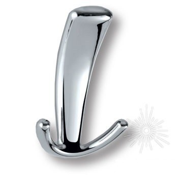 Крючок 720MP02, материал Замак, отделка Хром, 113*32*74 мм