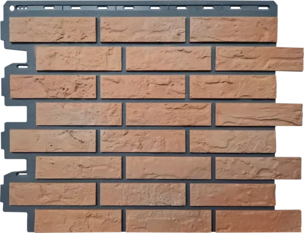 Фасадная панель Alta-West Прусский кирпич Раушен