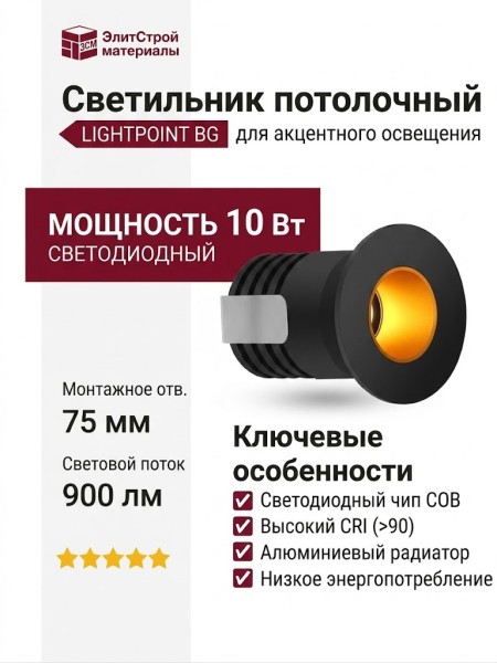 Светильник потолочный LIGHTPOINT BG