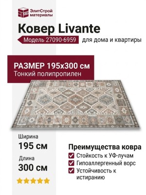 Ковер Livante 27090-6959 195x300