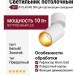 Светильник потолочный SPY N 10.40 WG DIM