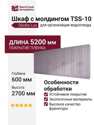 Шкаф с молдингом TSS-10