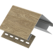 Наружный угол Ю-Пласт, Timberblock, из кленового дерева.
