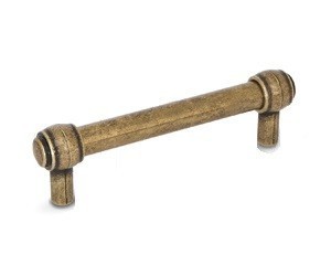 Ручка рейлинг Gamet RE23-0096-G0035, материал Замак, отделка Бронза, 116*18*33 мм
