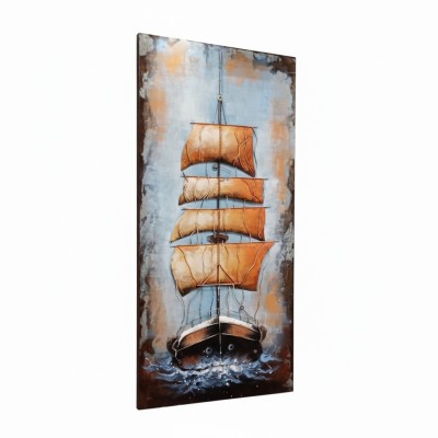 Картина из металла "Корабль"