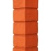 Угол наружный Grand Line, Состаренный кирпич Classic, Терракотовый