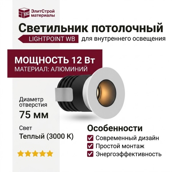 Светильник потолочный LIGHTPOINT WB