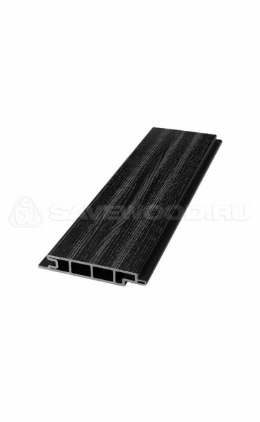 Террасная доска ДПК SaveWood, SW Padus (R), Черный