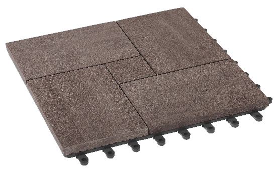 Модульный паркет ДПК GRINDERDECO Люкс 7 Вуд Венге