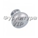 Ручка кнопка GS-BERGA-1-01, материал Алюминий, отделка Хром, 32,5*30,5 мм