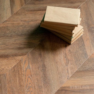 Виниловый пол Vinilam коллекция PARQUET CHEVRON Шеврон Нормандия RI153610CL4