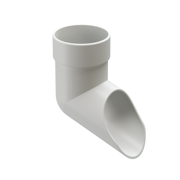 Наконечник водосточной трубы Docke Lux, Пломбир