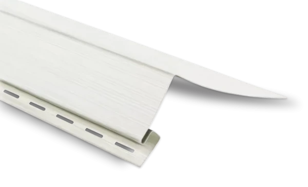 Широкая белая планка для установки около окон Ю-Пласт