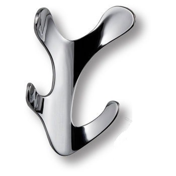 Крючок 723MP02, материал Замак, отделка Хром, 117*40*78 мм