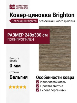 Ковер-циновка Brighton 98122-200199 240x330
