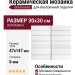 Starmosaic Homework White Matt (V-VW56000) 30x30 С0004010