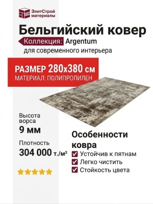 Ковер Argentum 63408-6282 280x380