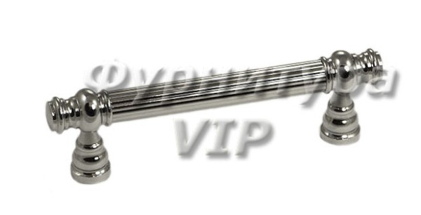 Ручка скоба "Regina" 853 128 CP, материал Латунь, отделка Хром, 160*17*37 мм