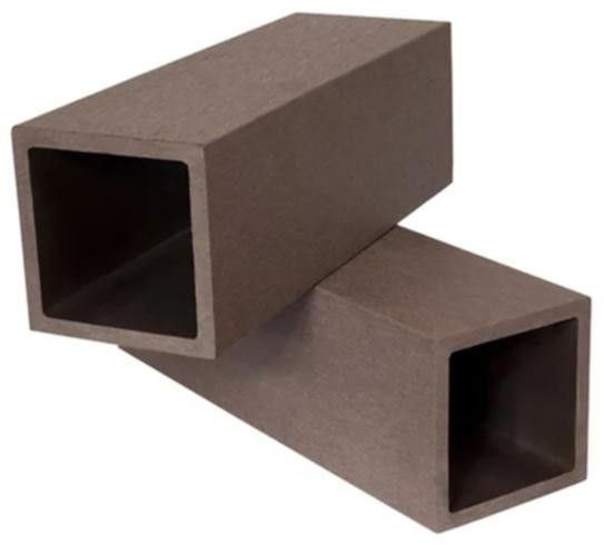 Опорный столб Polivan DENPASAR, темно-коричневый, без текстуры