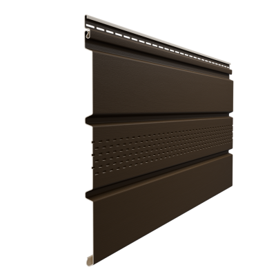 Софит Элит с центральной перфорацией в цвете коричневый