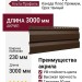 Акриловый сайдинг Альта-Профиль Канада Плюс Премиум, Орех темный