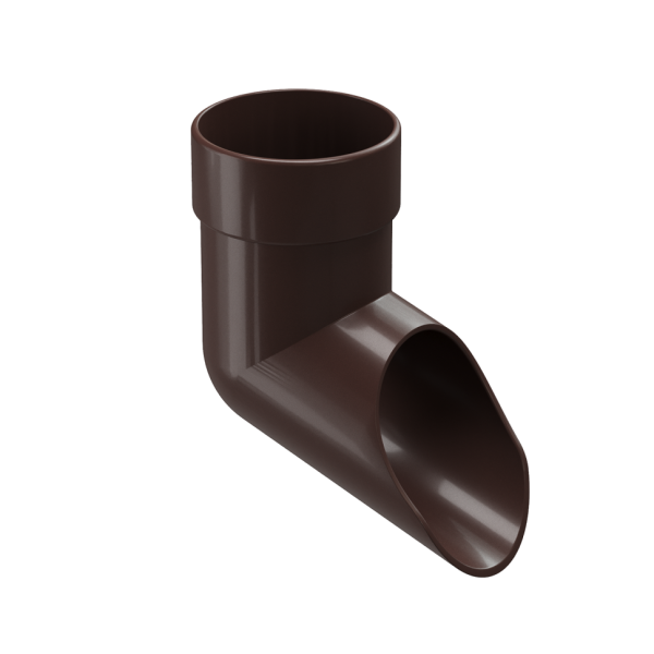 Наконечник водосточной трубы Docke Lux, Шоколад