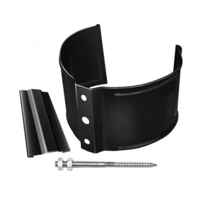 Кронштейн для трубы (на кирпич), Grand Line, Черный (RAL 9005)