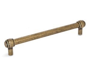 Ручка рейлинг Gamet RE23-0160-G0035, материал Замак, отделка Бронза, 180*18*33 мм