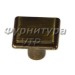 Ручка кнопка 24073Z0260B.75, материал Замак, отделка Бронза, 26*26*20 мм