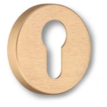 Дополнительные розетки для замка с английским ключом RO12Y ELX5 ROSET, материал Замак, отделка Латунь, d=52 мм