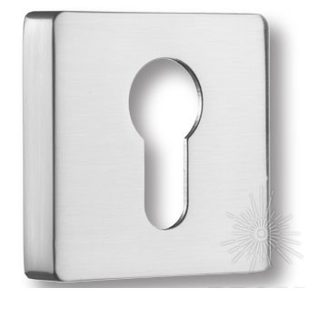 Дополнительные розетки для замка с английским ключом RO11Y CB ROSET, материал Замак, отделка Хром, 52*52 мм