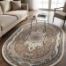 Ковер Farsi/Mashad 1500 G144 Nescafee овал 200x300