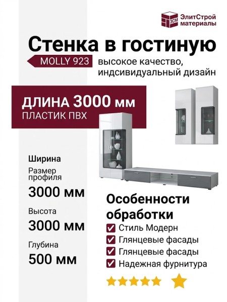 Стенка в гостиную MOLLY 923
