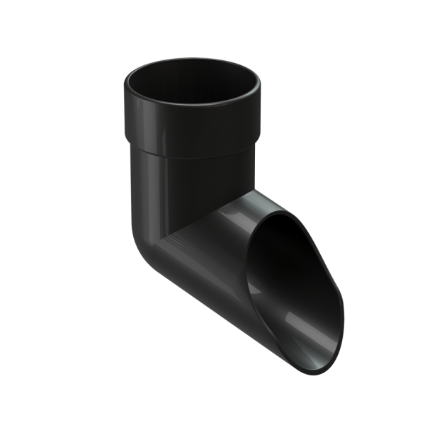 Наконечник водосточной трубы Docke Lux, Карбон