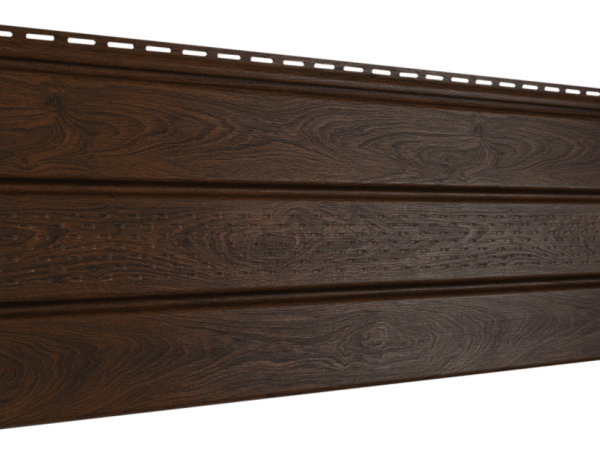 Софит PRO под дерево, Ю-пласт, Тёмный орех (без перфорации)