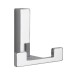 Крючок SIRO 2325/ZN1, материал Замак, отделка Хром, 70*61*40 мм