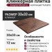 Exagres Metalica клинкер Vulcano 33x33