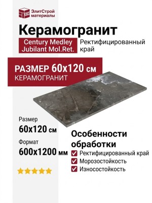 Century Medley Jubilant Mol.Ret. 60x120 137252