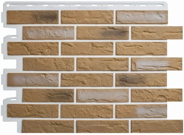 Фасадная панель Альта-Профиль, Кирпич Рижский 03