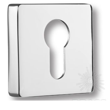 Дополнительные розетки для замка с английским ключом RO11Y CR ROSET, материал Замак, отделка Хром, 52*52 мм