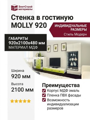 Стенка в гостиную MOLLY 920