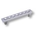 Ручка скоба 2572-005-96, материал Латунь, отделка Хром Хрусталь, 23*20*120 мм