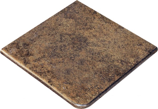 Exagres Metalica ступень угловая Cartabon Fior. Vulcano 33x33.5