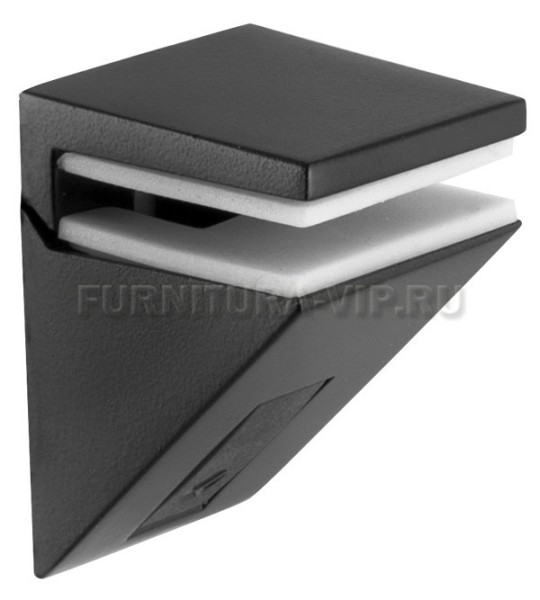 Менсолодержатель KALABRONE MINI 16220080EC-1, материал Металл Пластик, цвет Чёрный, отделка Черный