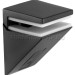 Менсолодержатель KALABRONE MINI 16220080EC-1, материал Металл Пластик, цвет Чёрный, отделка Черный